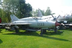 Mikoyan-Gurevich MiG-21US 0133 Czechoslovakian Air Force, Zruc Air Park Zruč-Senec, Czechia