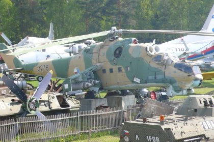 Mil Mi-24D 0216 Czech Air Force, Zruc Air Park Zruč-Senec, Czechia