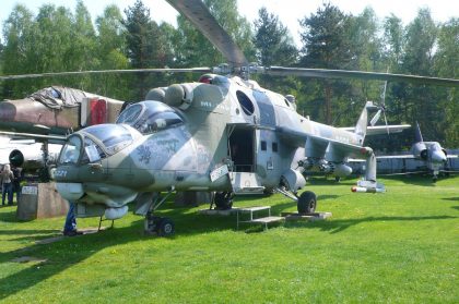 Mil Mi-24D 0221 Czech Air Force, Zruc Air Park Zruč-Senec, Czechia