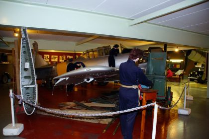 North American Harvard IIa EX976 Fleet Air Arm, Fleet Air Arm Museum RNAS Yeovilton, United Kingdom