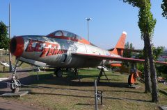 Republic F-84F Thunderstreak MM53-6646 Italian Air Force, Parco Tematico dell’Aviazione, Rimini, RN, Italy