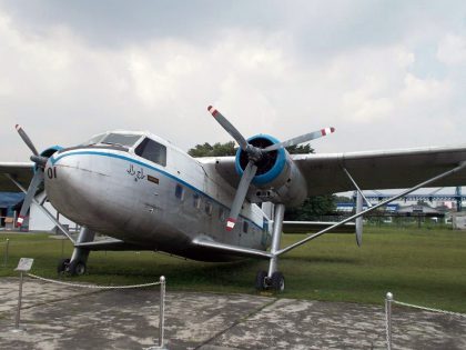 Scottish Aviation Twin Pioneer 1 FM-1001 Royal Malaysian Air Force, Muzium Tentera Udara Diraja Malaysia Kuala Lumpur, Malaysia