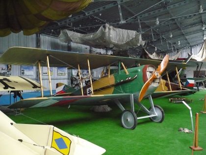 Spad XIII (replica) 17 Czechoslovakian Air Force, Múzeum Letectva Košice, Slovakia