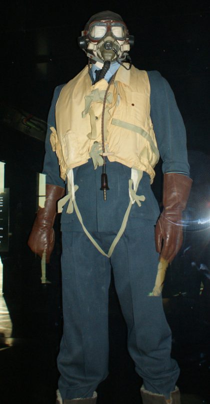 Spitfire pilot, Nationaal Militair Museum (NMM) Soest, Netherlands