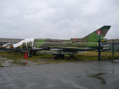 Sukhoi Su-22M-4 4012 Slovakian Air Force, Múzeum Letectva Košice, Slovakia