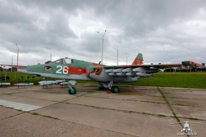 Sukhoi Su-25 26 Belarus Air Force, Liniya Stalina Museum, Stalin Line, Zaslavl, Belarus