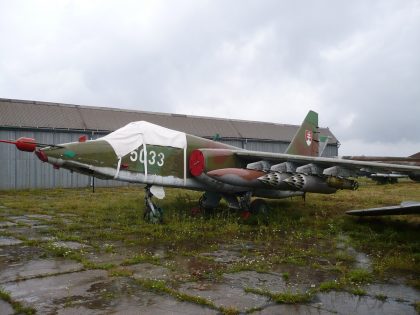 Sukhoi Su-25K 5033 Slovakian Air Force, Múzeum Letectva Košice, Slovakia