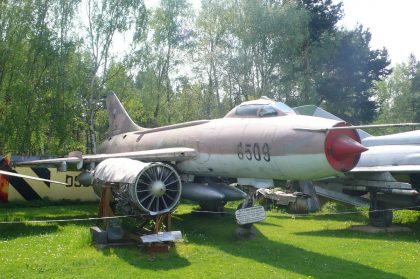 Sukhoi Su-7BKL 6509 Czechoslovakian Air Force, Zruc Air Park Zruč-Senec, Czechia