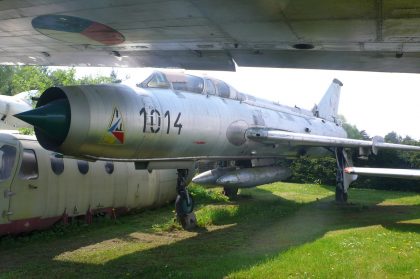 Sukhoi Su-7U 1014 Czechoslovakian Air Force, Zruc Air Park Zruč-Senec, Czechia