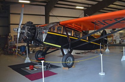 Travel Air 6000B NC8865, Museum of Mountain Flying Missoula, Montana