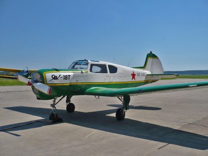 Yakolev Yak-18T SE-LXA, Västerås Flygmuseum Västerås, Sweden