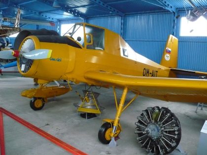 Zlin Z-37A Cmelak OM-AIT Aero Servis, Múzeum Letectva Košice, Slovakia