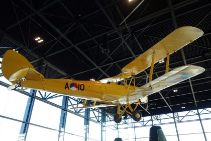 de Havilland DH.82a Tiger Moth A-10 Royal Netherlands Air Force, Nationaal Militair Museum Soest, Netherlands