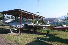 de Havilland (FW Emmen) Venom FB.54 J-1724 Swiss Air Force, Parco Tematico dell’Aviazione, Rimini, RN, Italy