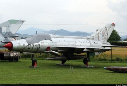 Aero S-106 (MiG-21F-13) 0710 Slovakian Air Force, Tomcany Aeroclub Airport collection Dražkovce, Slovakia