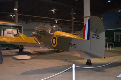 Avro 652A Anson 1 R9725 Canadian Armed Forces, Western Development Museum / History of Transportation, Moose Jaw Canada