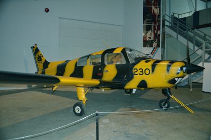 Beech CT-134A Musketeer II 134230 Canadian Armed Forces, Western Development Museum / History of Transportation, Moose Jaw Canada