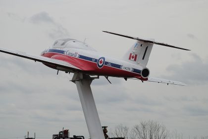 Canadair CT-114 Tutor 114078/1 Snowbirds Canadian Armed Forces, Western Development Museum / History of Transportation, Moose Jaw Canada