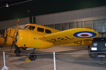 Cessna T-50 Crane 1 7829 Canadian Armed Forces, Western Development Museum / History of Transportation, Moose Jaw Canada