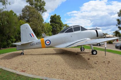 Commonwealth CA.25 Winjeel A85-403 Royal Australian Air Force (RAAF), RAAF Museum Wagga Wagga Forest Hill, NSW Australia