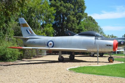 Commonwealth CA.27 Sabre Mk.32 A94-982 Royal Australian Air Force (RAAF), RAAF Museum Wagga Wagga Forest Hill, NSW Australia