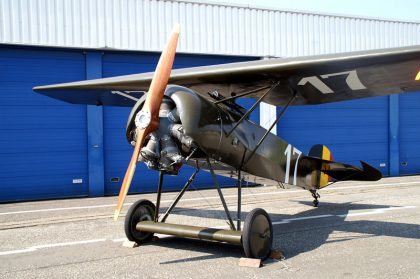 Fokker D.VIII N111EV/17 Belgian Air Force, Stampe and Vertongen Museum Luchthaven Antwerpen-Deurne, Belgium