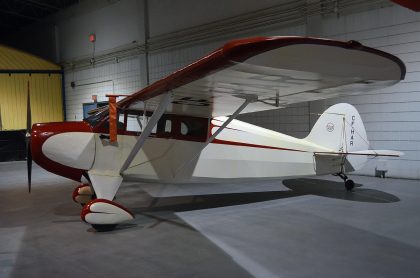 Funk B-85C CF-HAR, Western Development Museum / History of Transportation, Moose Jaw Canada