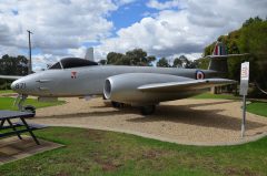 Gloster Meteor F.8 A77-871 Royal Australian Air Force (RAAF), RAAF Museum Wagga Wagga Forest Hill, NSW Australia