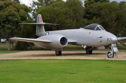 Gloster Meteor F.8 A77-871 Royal Australian Air Force (RAAF), RAAF Museum Wagga Wagga Forest Hill, NSW Australia