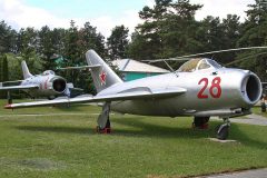 Mikoyan Gurevich MiG-17 28 Sovjet Air Force, Belarus Aerospace Museum Borovaja-Minsk, Belarus