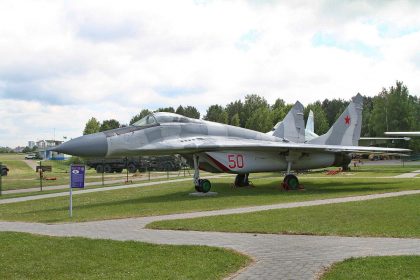 Mikoyan Gurevich MiG-29 50 Sovjet Air Force, Belarus Aerospace Museum Borovaja-Minsk, Belarus