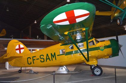 Noorduyn Norseman V CF-SAM Saskatchewan Air Ambulance Service, Western Development Museum / History of Transportation, Moose Jaw Canada