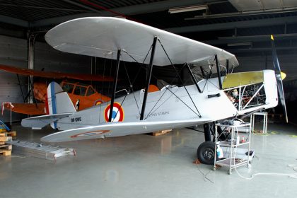 Stampe Vertongen SV.4A OO-GWC French Air Force, Stampe and Vertongen Museum Luchthaven Antwerpen-Deurne, Belgium