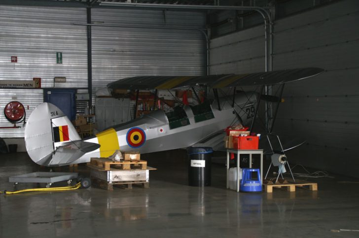 Stampe Vertongen SV.4B OO-GWB/29 Belgian Air Force, Stampe and Vertongen Museum Luchthaven Antwerpen-Deurne, Belgium