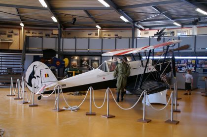 Stampe Vertongen SV.4B OO-GWD/18 Belgian Air Force, Stampe and Vertongen Museum Luchthaven Antwerpen-Deurne, Belgium