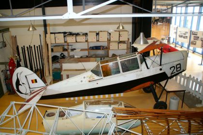 Stampe Vertongen SV.4B V28 Belgian Air Force, Stampe and Vertongen Museum Luchthaven Antwerpen-Deurne, Belgium