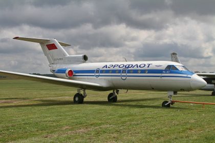 Yakolev Yak-40 CCCP-87855 Aeroflot, Belarus Aerospace Museum Borovaja-Minsk, Belarus