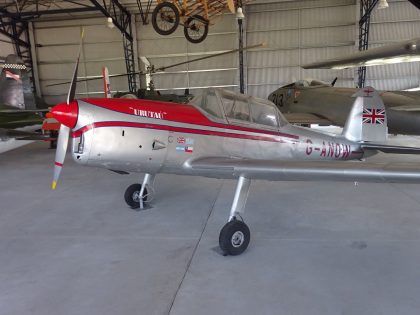 de Havilland DHC-1 Chipmunk G-ANOW, Museo Aeronáutico Cnel. (Av.) Jaime Meregalli Montevideo, Uruguay