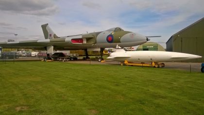 Avro Vulcan B.2 XM594 RAF, Newark Air Museum, Winthorpe UK