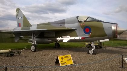 English Electric Lightning T.5 XS417/DZ RAF, Newark Air Museum, Winthorpe UK