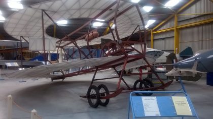 Lee Richards Annular Biplane (replica) BAPC No.20, Newark Air Museum, Winthorpe UK