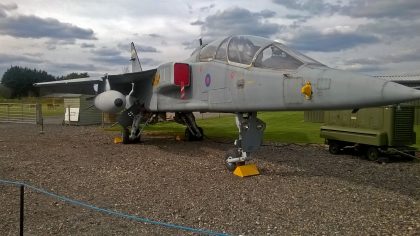 SEPECAT Jaguar T.2 XX829/GZ RAF, Newark Air Museum, Winthorpe UK