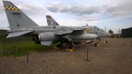 SEPECAT Jaguar T.2 XX829/GZ RAF, Newark Air Museum, Winthorpe UK