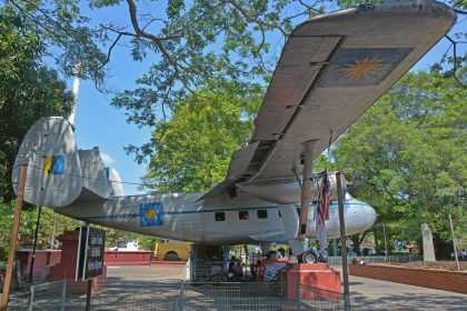 Scottish Aviation Twin Pioneer Srs3 FM-1064 Malaysian Air Force, Laman Pengankutan Muzium Rakyat/Malacca Transport Museum Malaysia