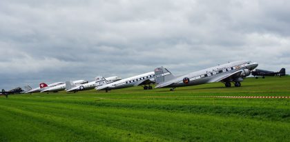 Daks over Normandy Flight Line