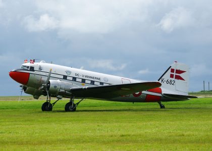 Douglas C-47A Skytrain OY-BPB Danish Dakota Friends as K-682 "Gamle Dame" Royal Danish Air Force, Daks over Normandy