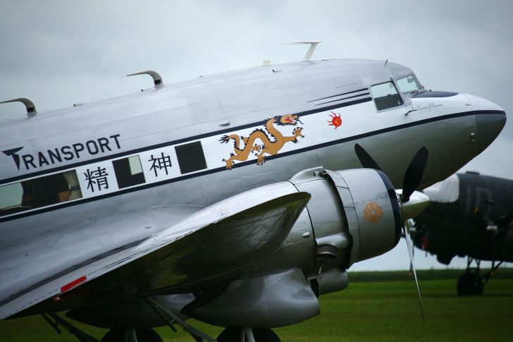 Douglas C-53-DO Skytrooper N8336C Benovia Winery "Spirit of Benovia" as Civil Air Transport, Daks over Normandy