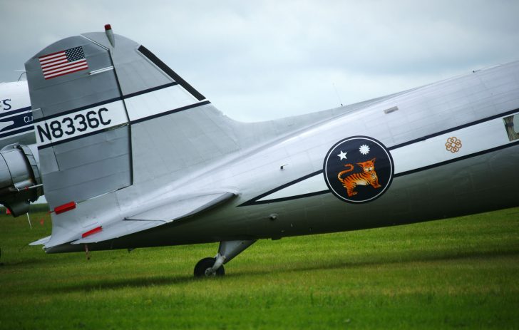 Douglas C-53-DO Skytrooper N8336C Benovia Winery "Spirit of Benovia" as Civil Air Transport, Daks over Normandy