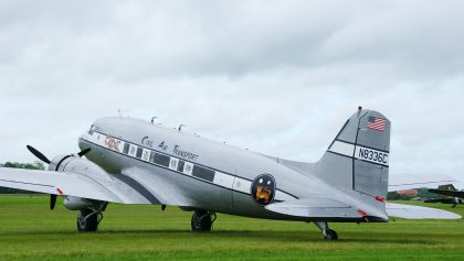 Douglas C-53-DO Skytrooper N8336C Benovia Winery "Spirit of Benovia" as Civil Air Transport, Daks over Normandy