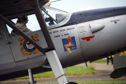 Fairchild 24R-46 Argus Mk.2 F-PBCM/V-162 U.S. Coast Guard "Fluctuat nec Mergitur", L-birds back to Normandy, Saint-Andre-de-L’Eure, France | Rob Vogelaar